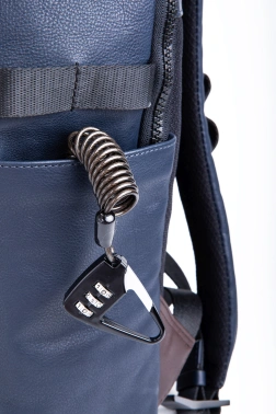 Рюкзак Piquadro Harper CA4818AP/BLUTM синий/коричневый кожа