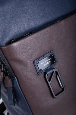 Рюкзак Piquadro Harper CA4818AP/BLUTM синий/коричневый кожа