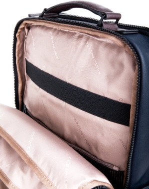 Рюкзак Piquadro Harper CA4818AP/BLUTM синий/коричневый кожа