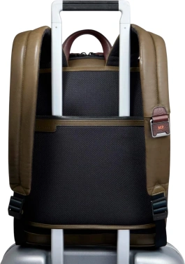 Рюкзак Piquadro Harper CA6311AP/VETM коричневый/зеленый кожа