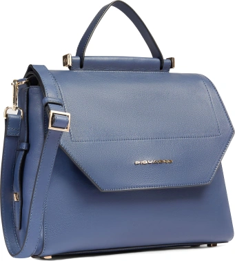Сумка женская Piquadro Circle BD6777W92/BLU4 синяя натур.кожа