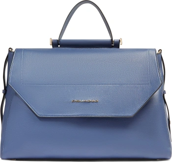 Деловая сумка женская Piquadro Circle BD6778W92/BLU4 с отделением для ноутбука 14