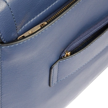 Деловая сумка женская Piquadro Circle BD6778W92/BLU4 с отделением для ноутбука 14