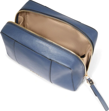 Косметичка Piquadro Circle BY6543W92/BLU4 синий натур.кожа