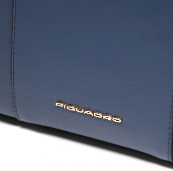 Косметичка Piquadro Circle BY6543W92/BLU4 синий натур.кожа