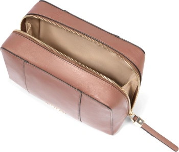 Косметичка Piquadro Circle BY6543W92/MBE коричневый/бежевый натур.кожа