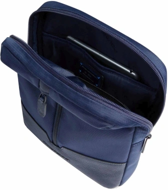 Сумка мужская Piquadro Marcel CA1816W138/BLU синяя натур.кожа/нейлон