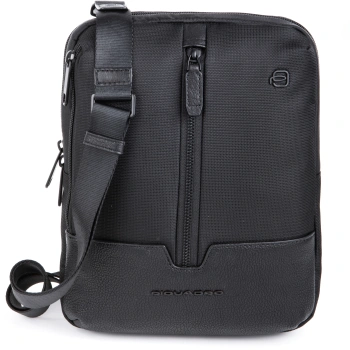 Сумка мужская Piquadro Marcel CA1816W138/N черная натур.кожа/нейлон