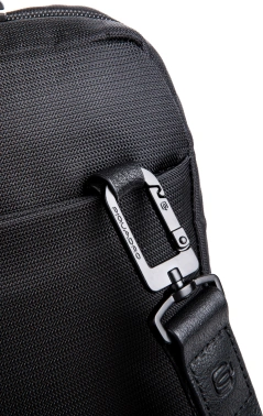 Сумка мужская Piquadro Marcel CA1816W138/N черная натур.кожа/нейлон