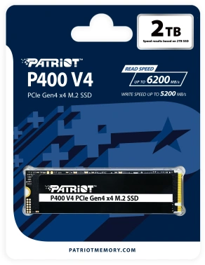 Накопитель SSD Patriot PCIe 4.0 x4 2000GB P400VP2TBM28H P400 V4