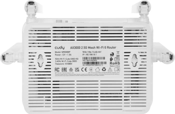 Роутер беспроводной Cudy WR3000P