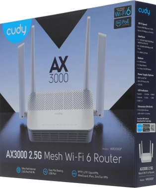 Роутер беспроводной Cudy WR3000P