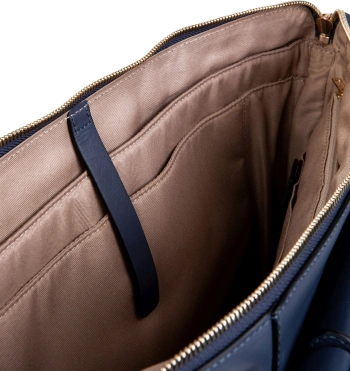 Деловая сумка женская Piquadro Circle CA4021W92/BLU4 с отделением для ноутбука 15.6