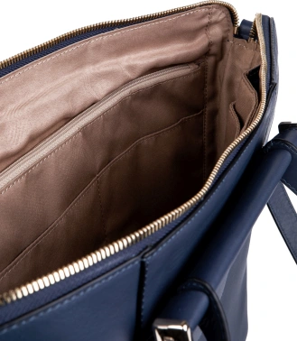 Деловая сумка женская Piquadro Circle CA4021W92/BLU4 с отделением для ноутбука 15.6