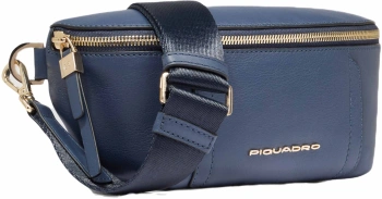 Сумка женская Piquadro Circle CA6213W92/BLU4 синяя натур.кожа