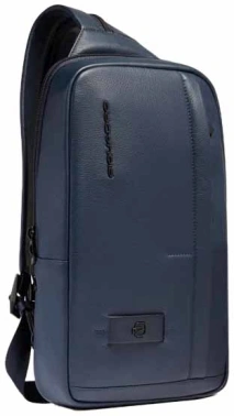 Рюкзак слинг Piquadro Russel CA6764W137/BLU синий