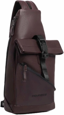 Рюкзак слинг Piquadro Harper CA6784AP/TM коричневый кожа