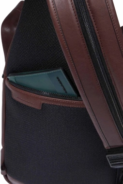 Рюкзак слинг Piquadro Harper CA6784AP/TM коричневый кожа