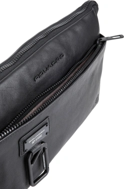 Рюкзак слинг Piquadro Harper CA6881AP/N черный кожа