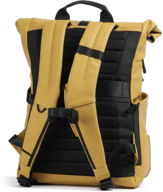 Рюкзак Piquadro Corner 2.0 CA6291C2OW/G роллтоп желтый полиуретан/полиэстер