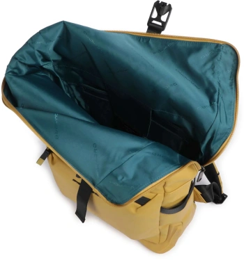 Рюкзак Piquadro Corner 2.0 CA6291C2OW/G роллтоп желтый полиуретан/полиэстер