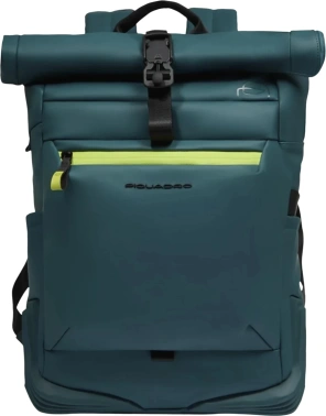 Рюкзак Piquadro Corner 2.0 CA6291C2OW/OT роллтоп бирюзовый полиуретан/полиэстер