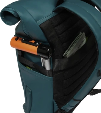 Рюкзак Piquadro Corner 2.0 CA6291C2OW/OT роллтоп бирюзовый полиуретан/полиэстер