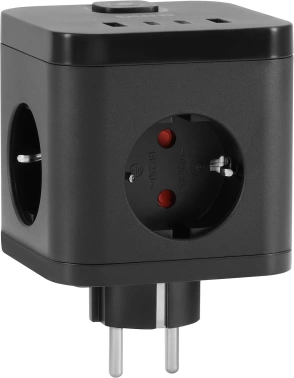 Сетевой разветвитель Buro BU-PW3UC-B