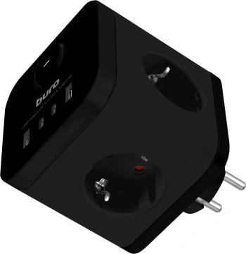 Сетевой разветвитель Buro BU-PW3UC-B