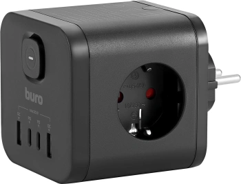 Сетевой разветвитель Buro BU-PW3UC-Plus-B