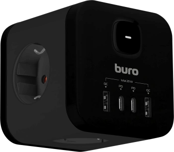 Сетевой разветвитель Buro BU-PW3UC-Plus-B