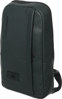 Рюкзак слинг мужской Piquadro Russel CA6764W137/VE хаки кожа