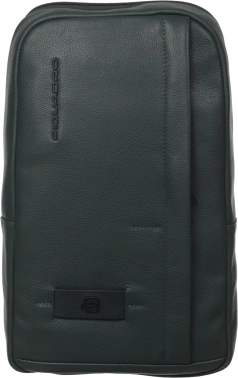 Рюкзак слинг мужской Piquadro Russel CA6764W137/VE хаки кожа