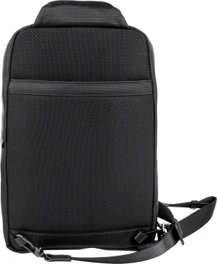 Рюкзак слинг мужской Piquadro Marcel CA6448W138/N черный нейлон/натур.кожа