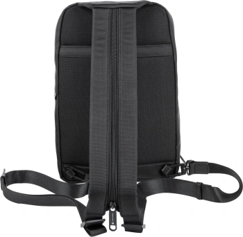 Рюкзак слинг мужской Piquadro Marcel CA6448W138/N черный нейлон/натур.кожа