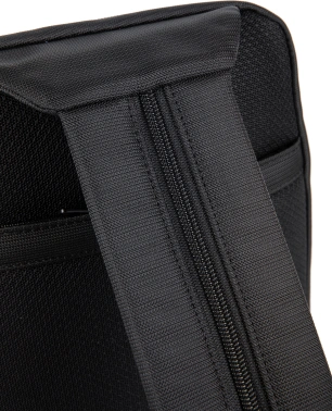 Рюкзак слинг мужской Piquadro Marcel CA6448W138/N черный нейлон/натур.кожа