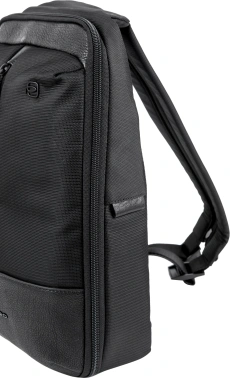 Рюкзак слинг мужской Piquadro Marcel CA6448W138/N черный нейлон/натур.кожа