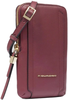 Чехол для смартфона Piquadro Circle AC6835W92R/BO бургунди натур.кожа