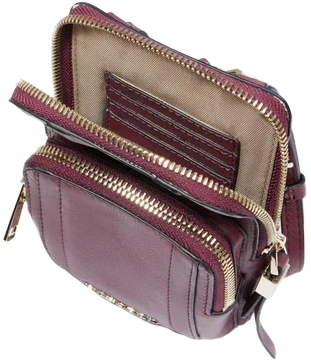 Чехол для смартфона Piquadro Circle AC6836W92R/BO бургунди натур.кожа