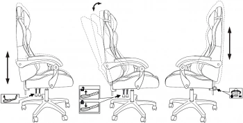 Кресло игровое Zombie  2