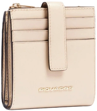 Чехол для кредитных карт Piquadro Patricia PP6843W140R/BE бежевый натур.кожа