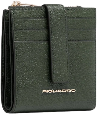 Чехол для кредитных карт Piquadro Patricia PP6843W140R/VE зеленый натур.кожа