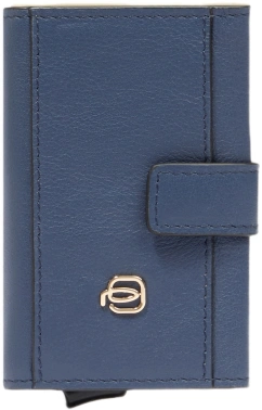 Чехол для кредитных карт Piquadro Lyra PP5649W92R/BLU4 синий натур.кожа