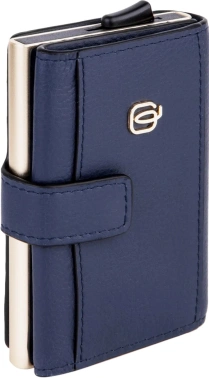 Чехол для кредитных карт Piquadro Lyra PP5649W92R/BLU4 синий натур.кожа