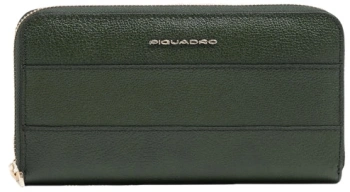 Кошелек женский Piquadro Patricia PD1515W140R/VE зеленый натур.кожа