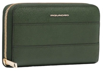Кошелек женский Piquadro Patricia PD1515W140R/VE зеленый натур.кожа