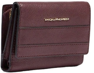 Кошелек женский Piquadro Patricia PD5216W140R/BO бургунди натур.кожа