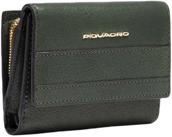 Кошелек женский Piquadro Patricia PD5216W140R/VE зеленый натур.кожа