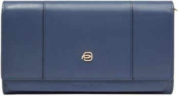 Кошелек женский Piquadro Circle PD6463W92R/BLU4 синий натур.кожа