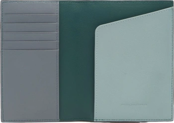 Обложка для паспорта Piquadro Circle PP6340W92R/OTAV бирюзовый/голубой